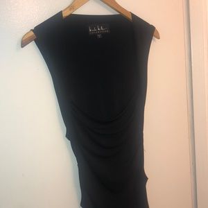 Nicole Miller collection  dress size p black body